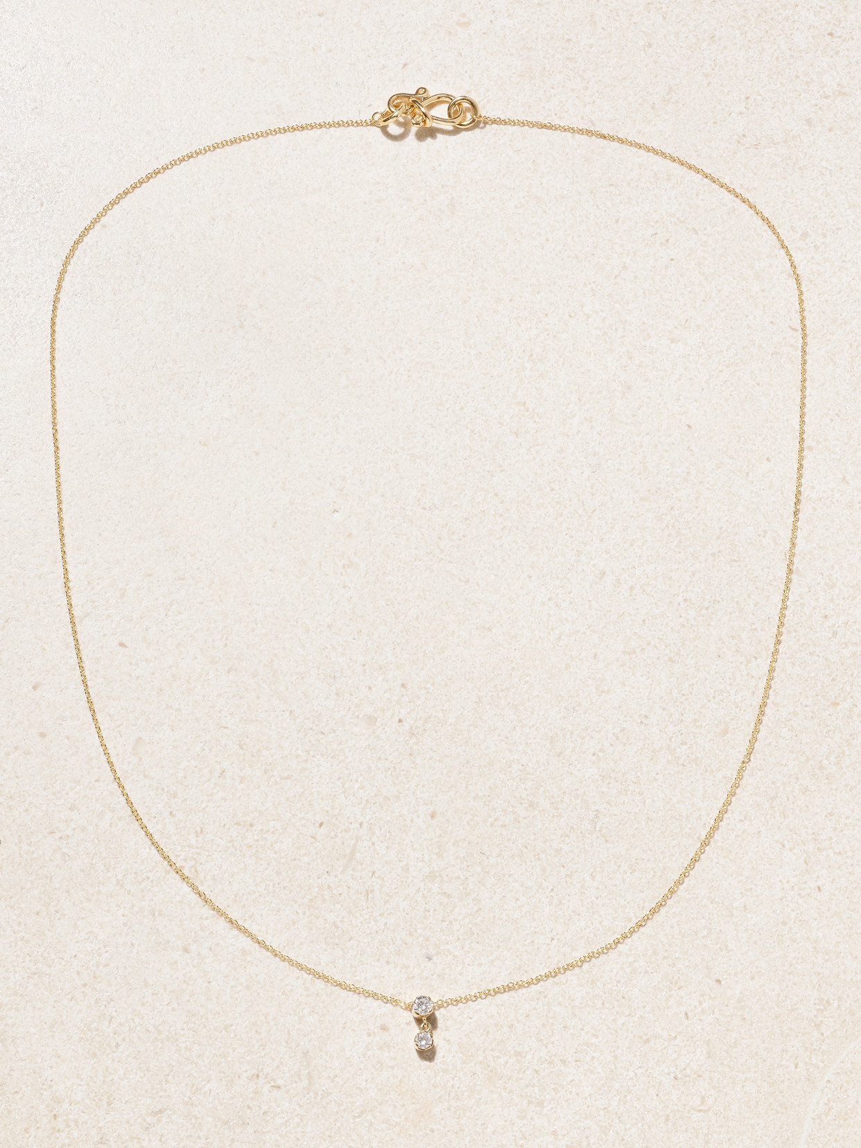 Sophie Bille Brahe Venus 18-karat Recycled Gold Diamond Necklace In Gold