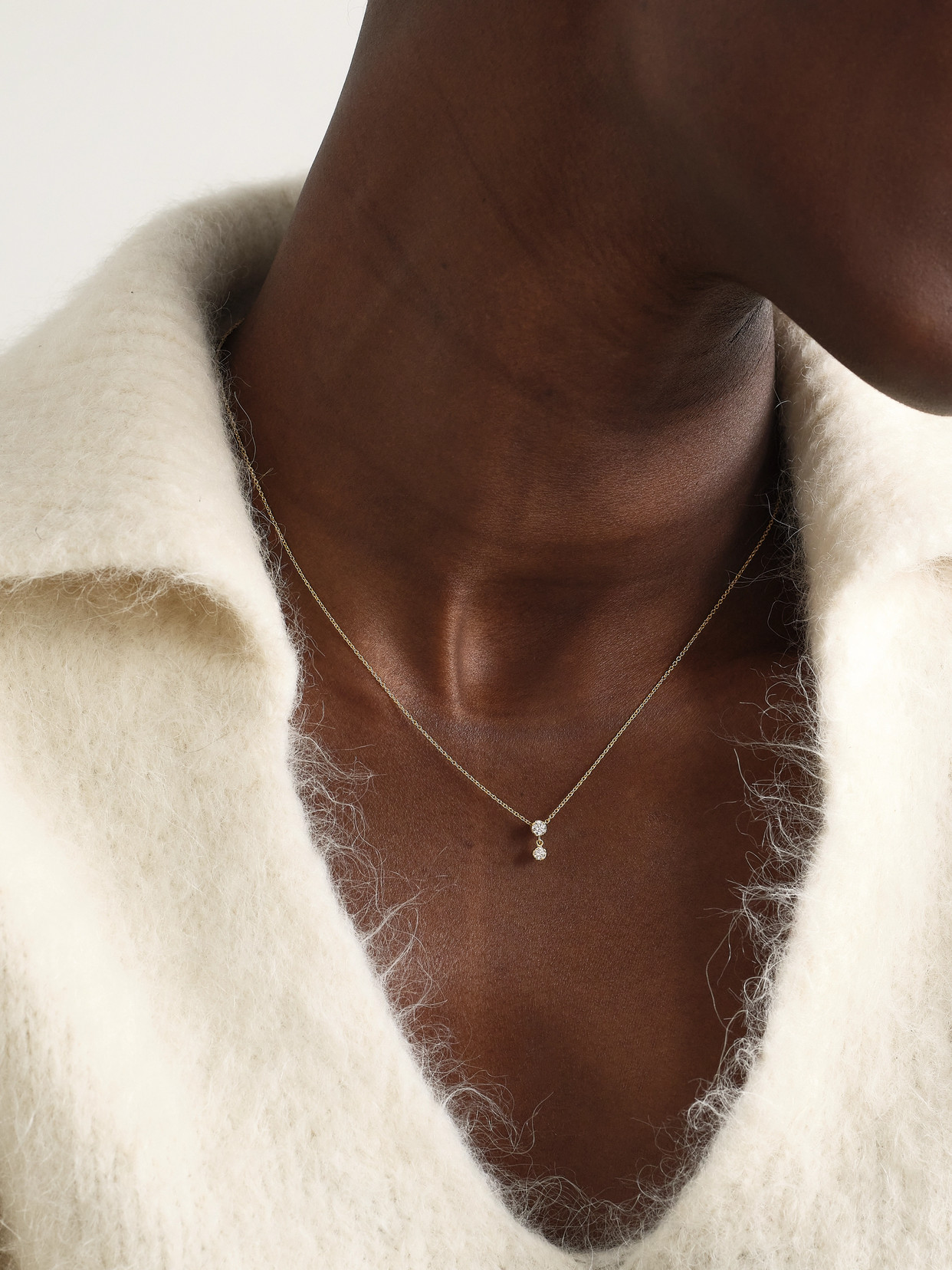 Sophie Bille Brahe Venus 18-karat Recycled Gold Diamond Necklace In Gold