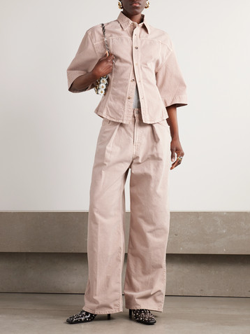 Haikure Lilas denim shirt