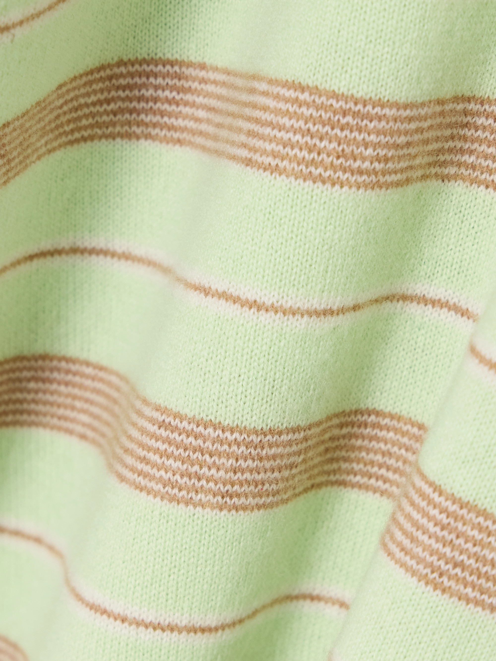 Guest In Residence Striped cashmere polo sweater thumbnail