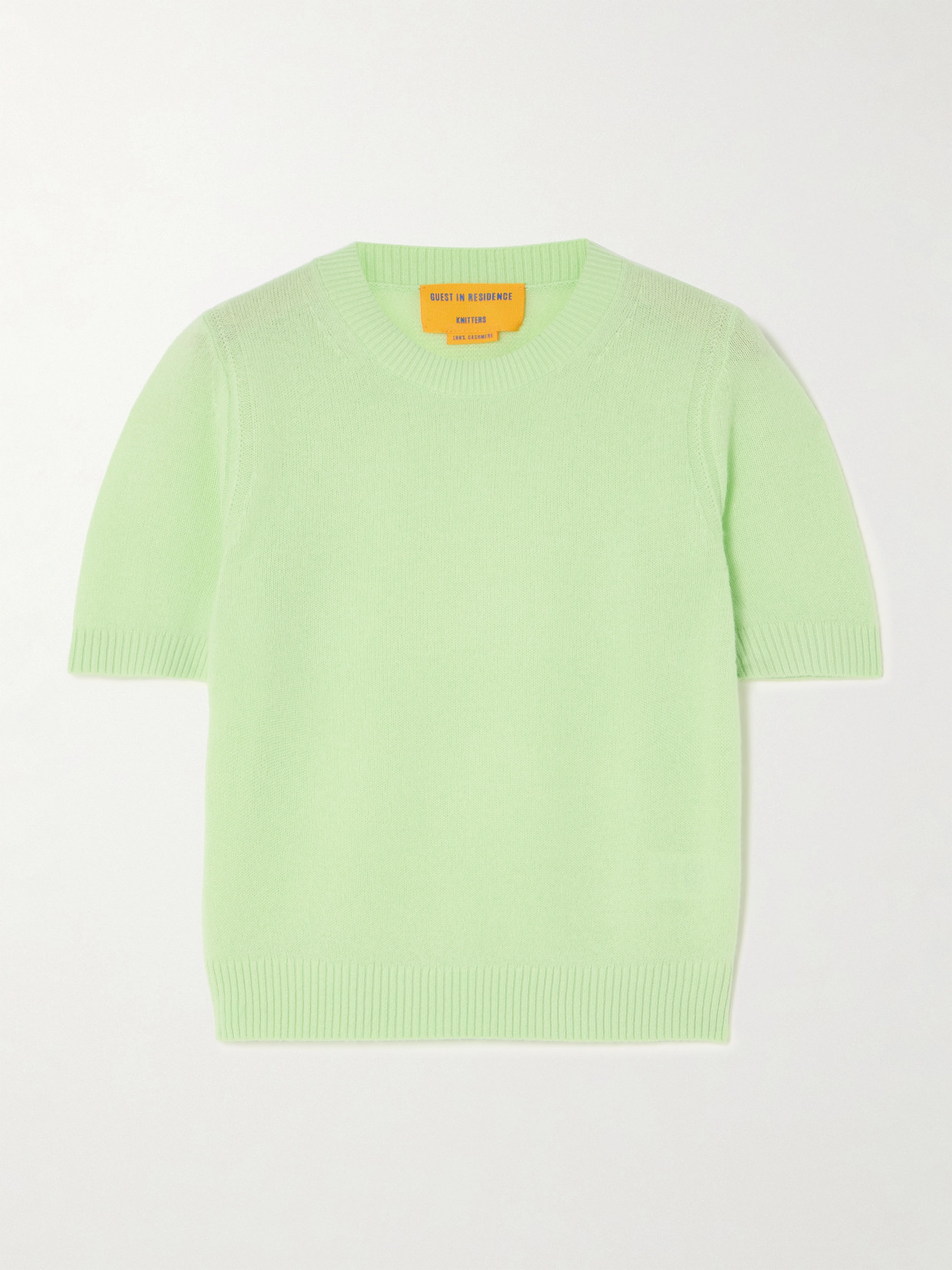 Guest In Residence Cashmere Sweater In Green