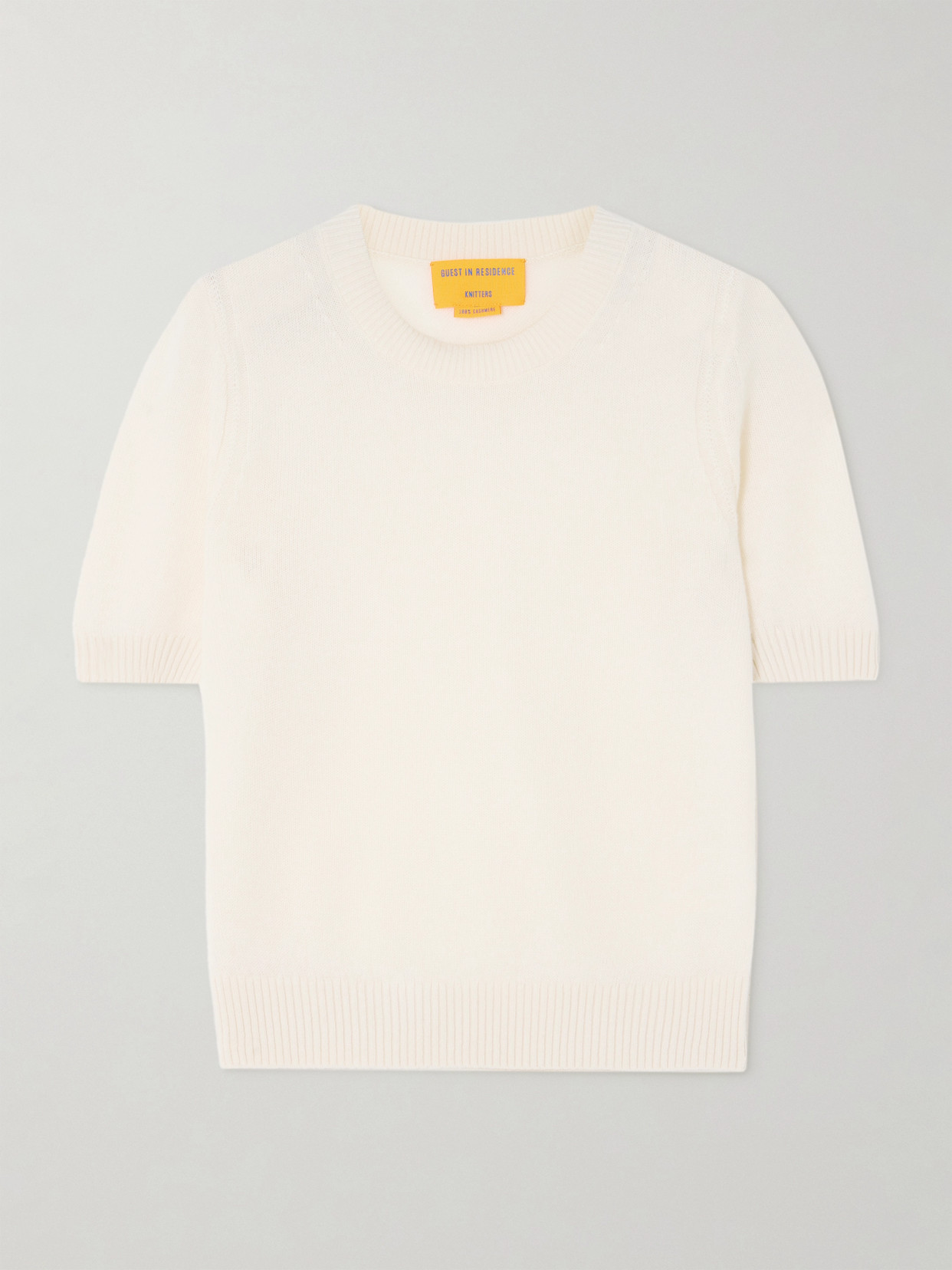 Guest In Residence Cashmere Sweater In Cream