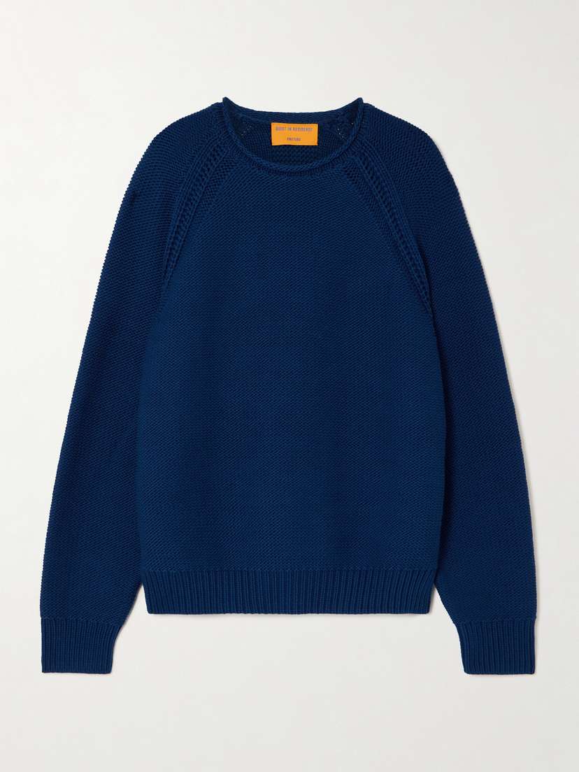 Guest In Residence Island Cotton-blend Sweater