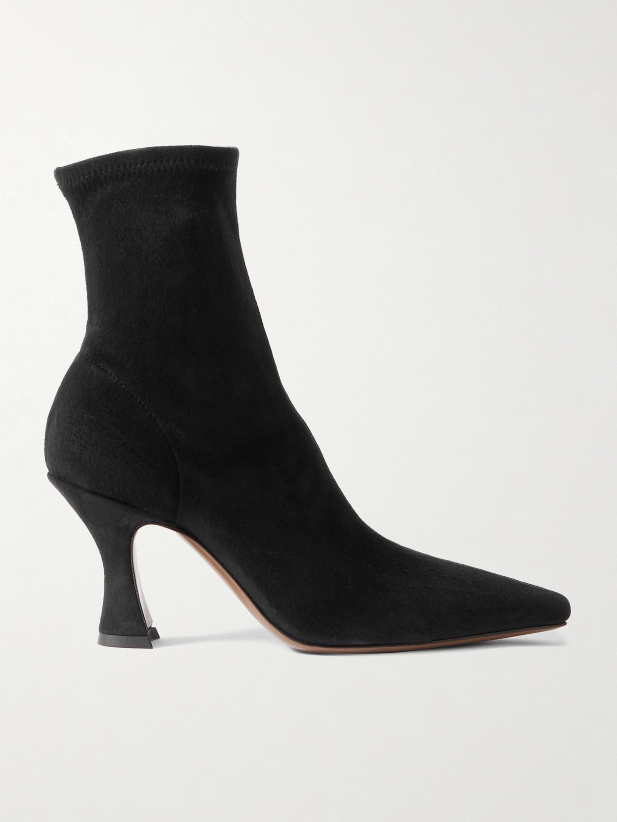 NEOUS - Ran Stretch-suede Ankle Boots - Black
