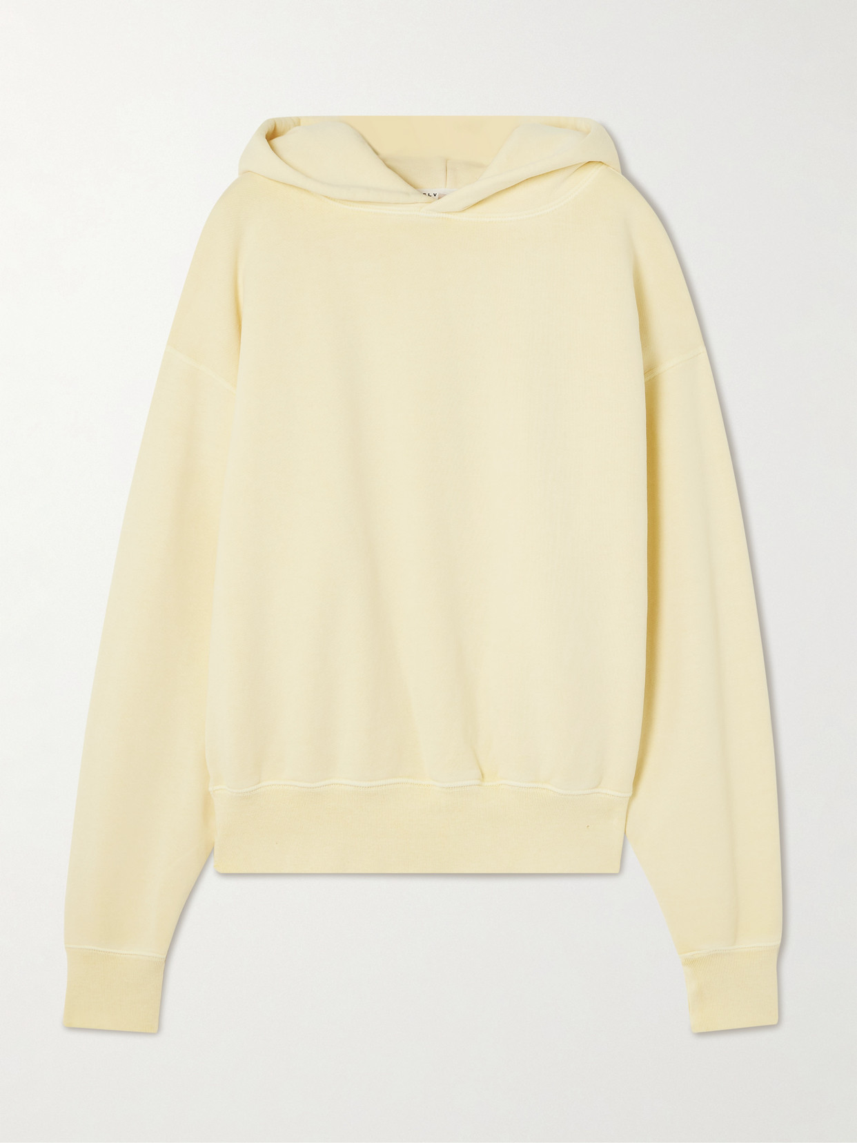 Slvrlake Cinch Cotton-jersey Hoodie