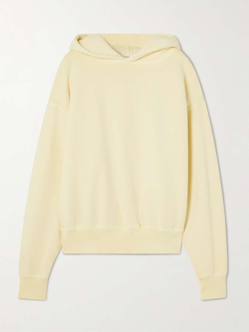 SLVRLAKE Cinch Cotton-jersey Hoodie