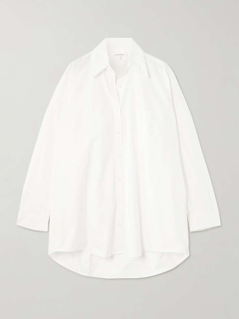 SLVRLAKE Cocoon Cotton-poplin Shirt