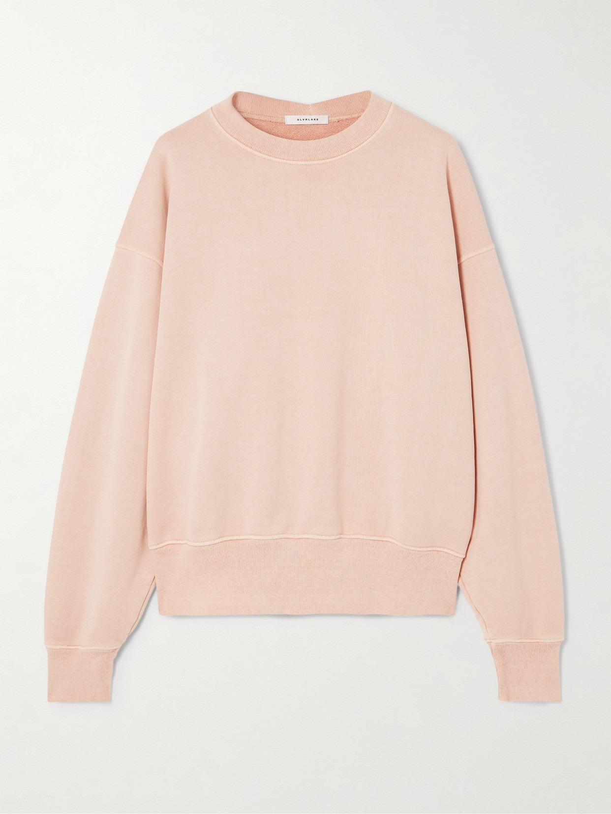 Slvrlake Cinch Cotton-jersey Sweatshirt