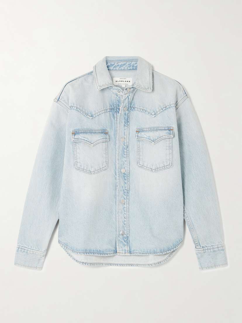 SLVRLAKE Cassidy Denim Shirt
