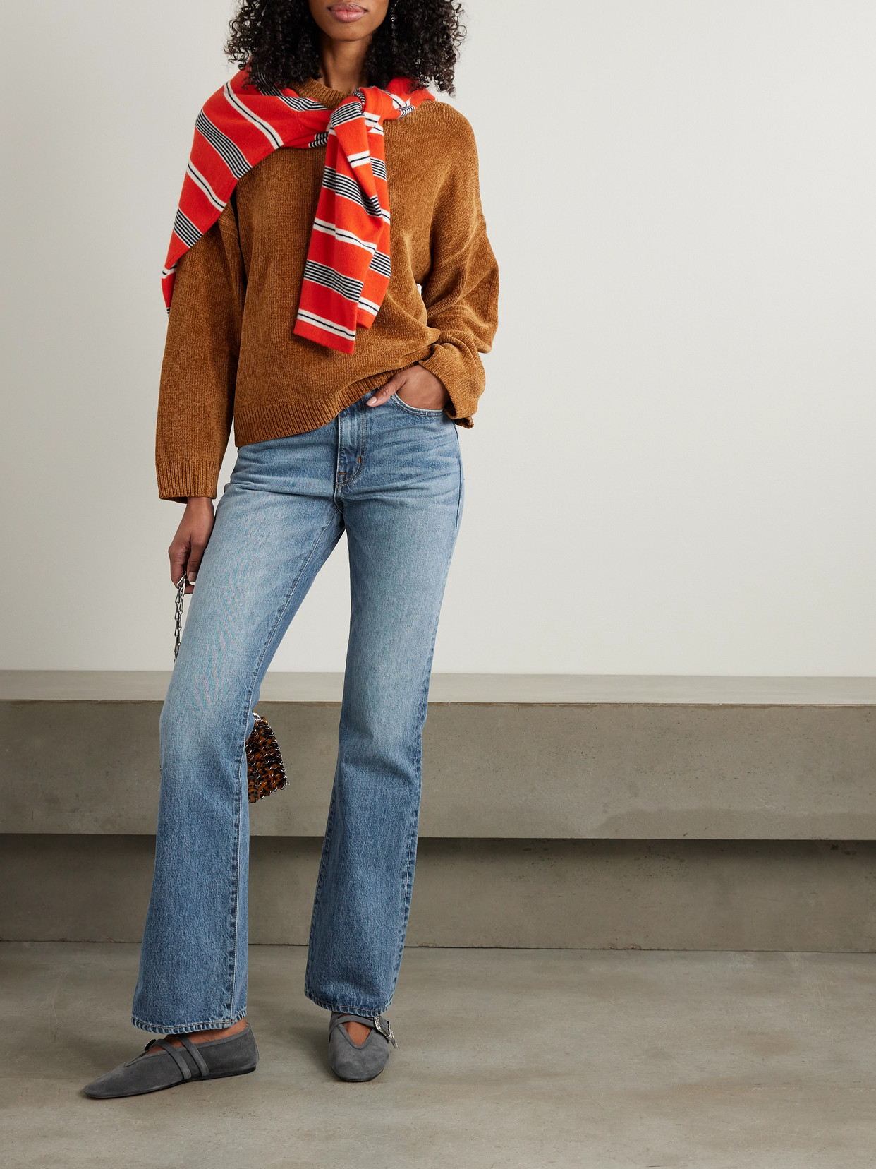 Slvrlake Anita High-rise Bootcut Jeans In Blue