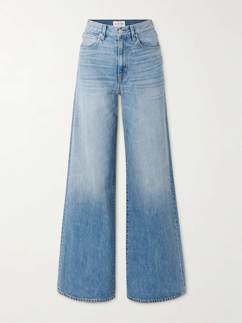 SLVRLAKE Eva High-rise Wide-leg Jeans