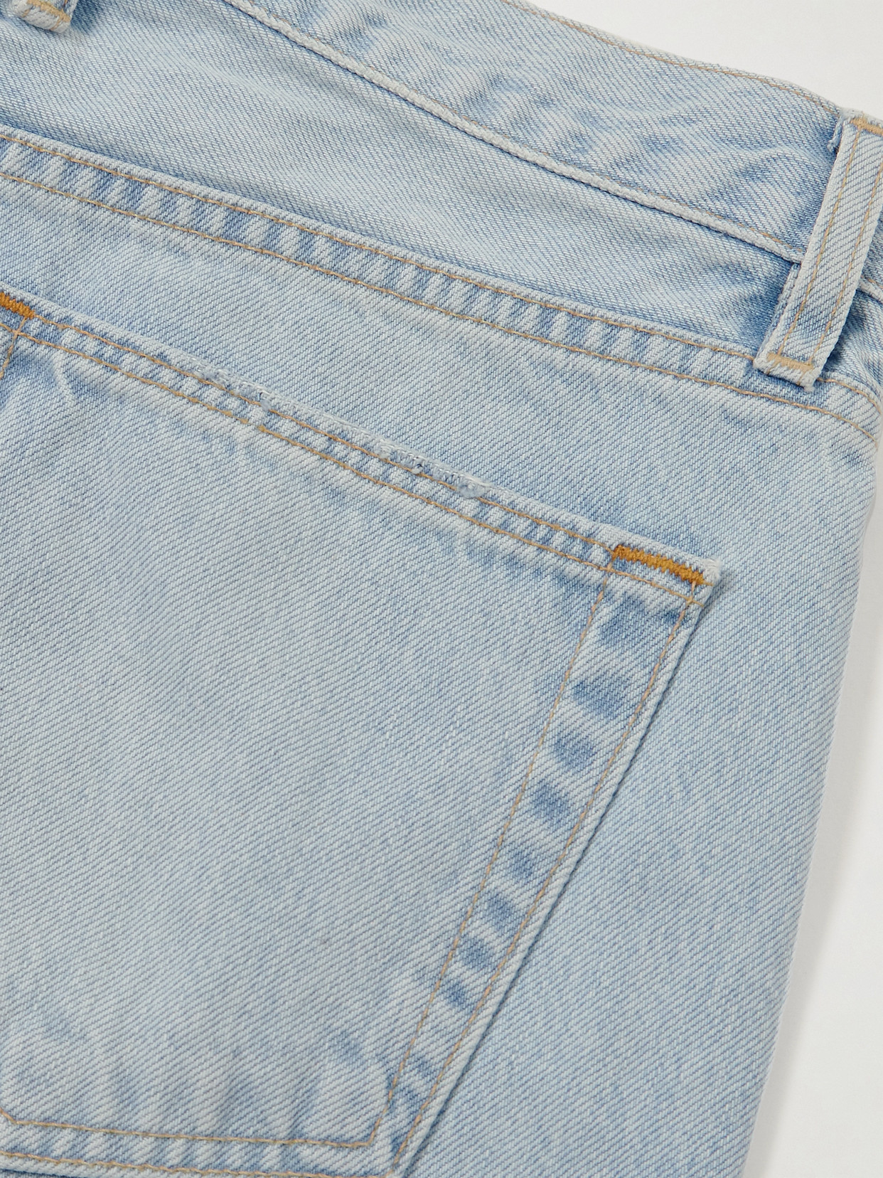 Slvrlake Ella Mid-rise Barrel-leg Jeans In Blue