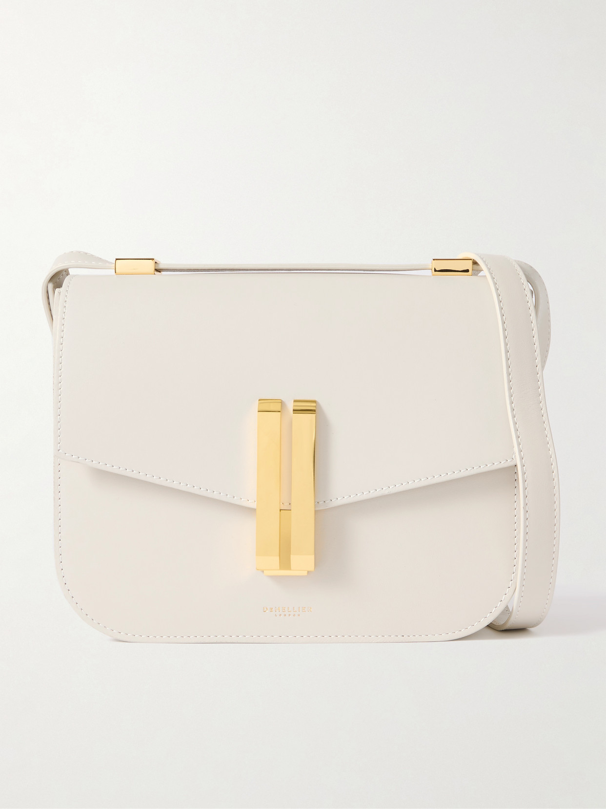 Demellier Vancouver Leather Shoulder Bag