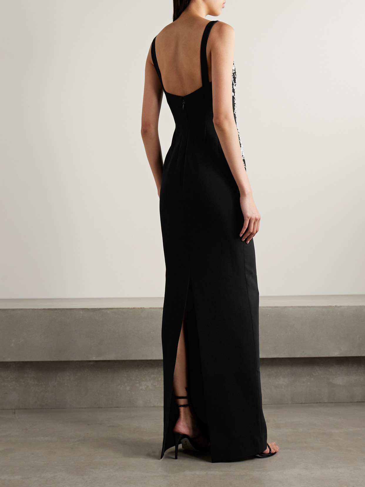 Zuhair Murad Embellished Crepe Gown