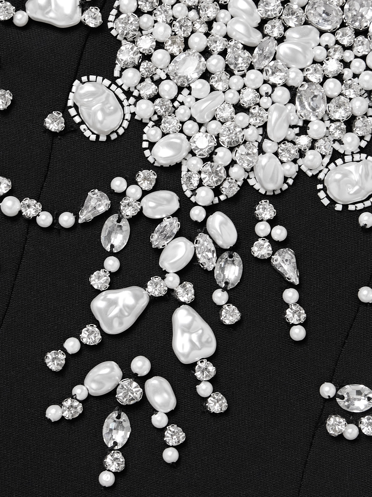 Zuhair Murad Embellished Crepe Gown