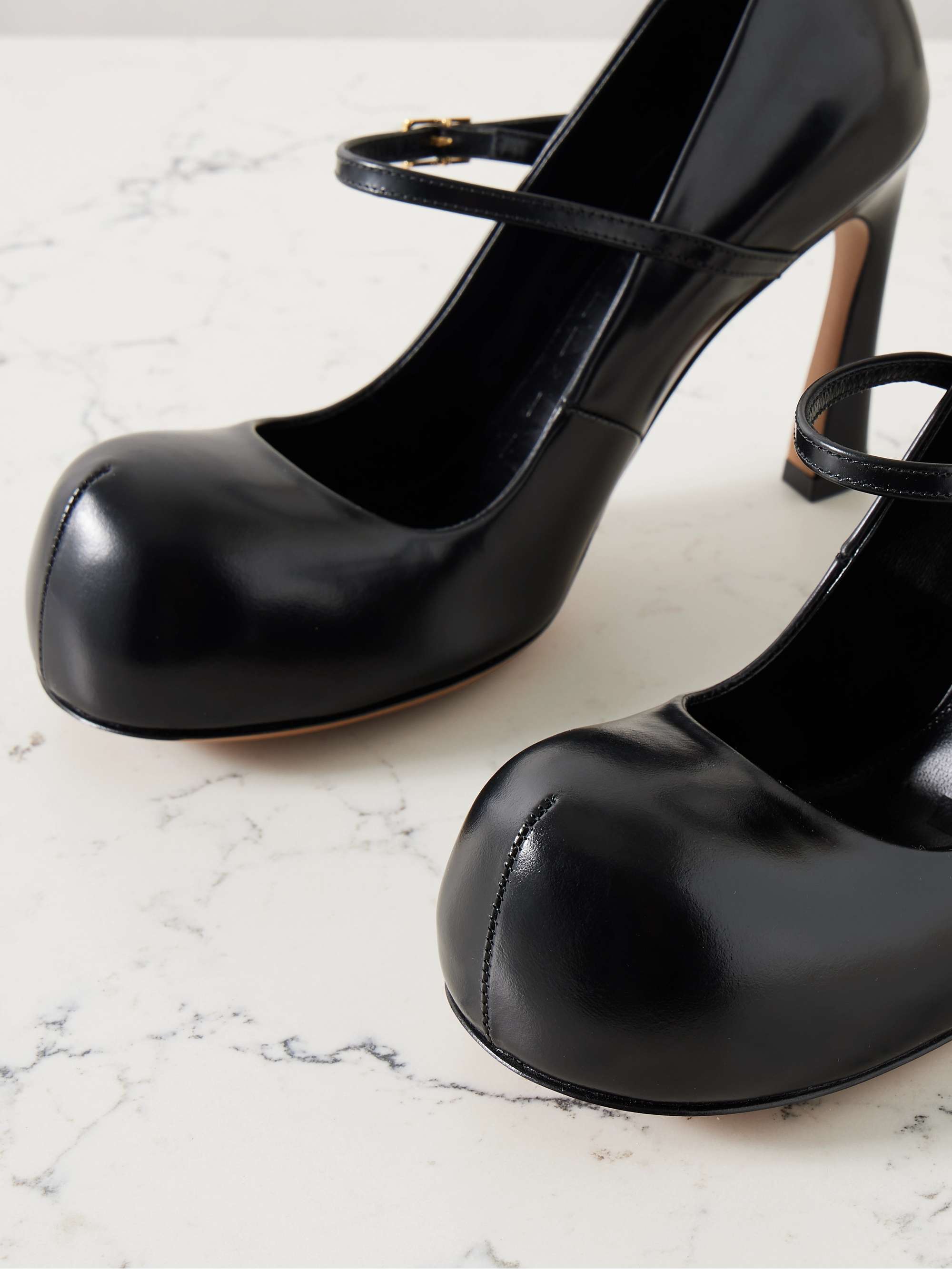 MARNI New Wave レザー メリージェーンパンプス | NET-A-PORTER