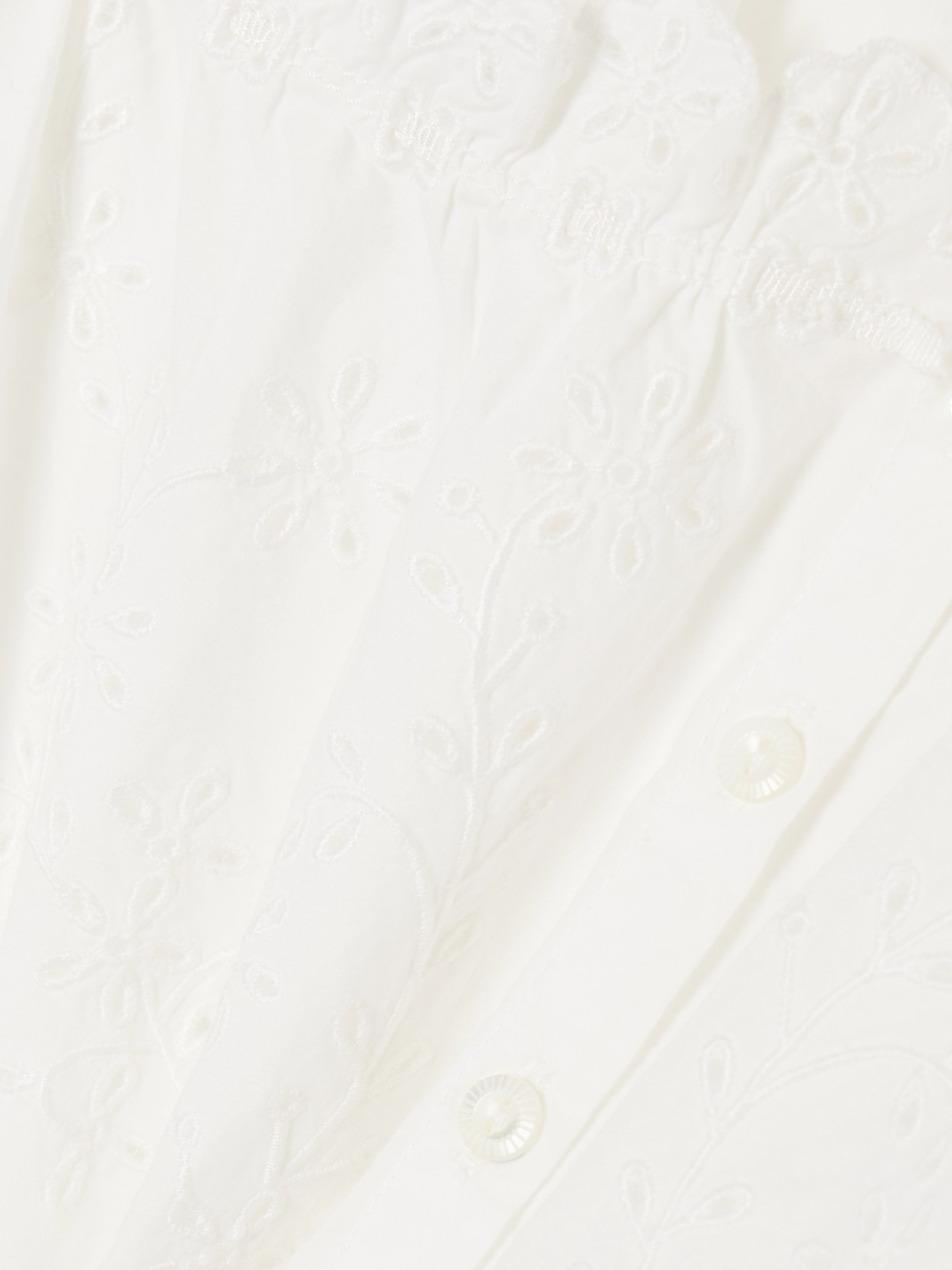 Doen Nera Broderie Anglaise Organic Cotton Blouse