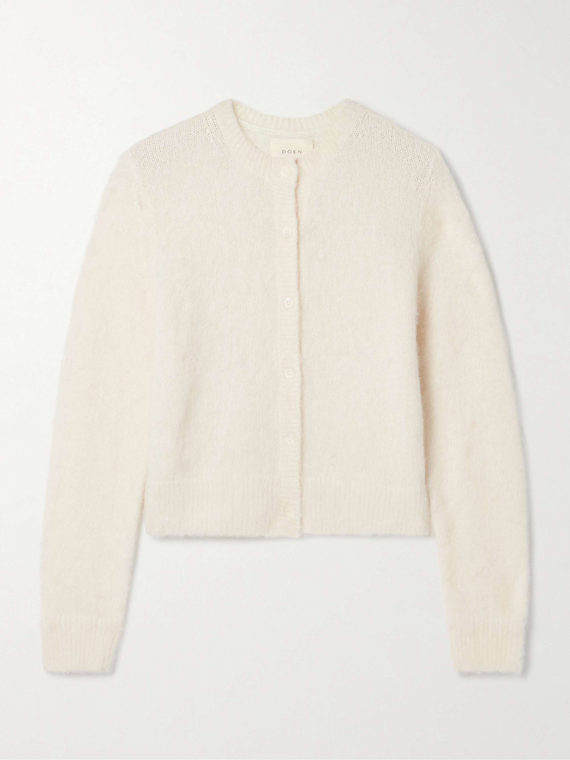 DÔEN Lilette alpaca-blend cardigan | NET-A-PORTER