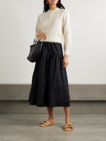 Dôen Lilette alpaca-blend cardigan