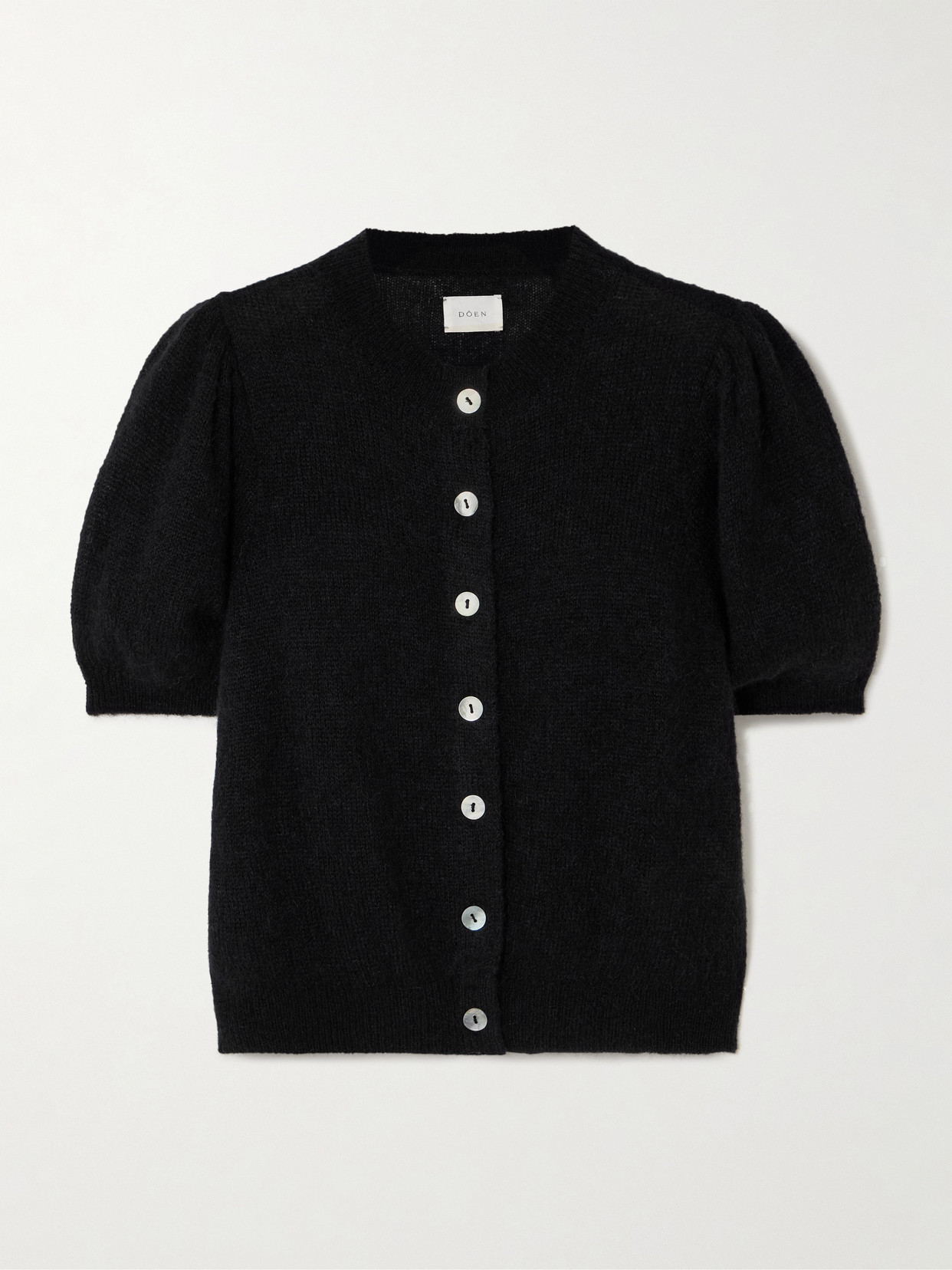 DÔEN - Anisa Alpaca-blend Cardigan - Black