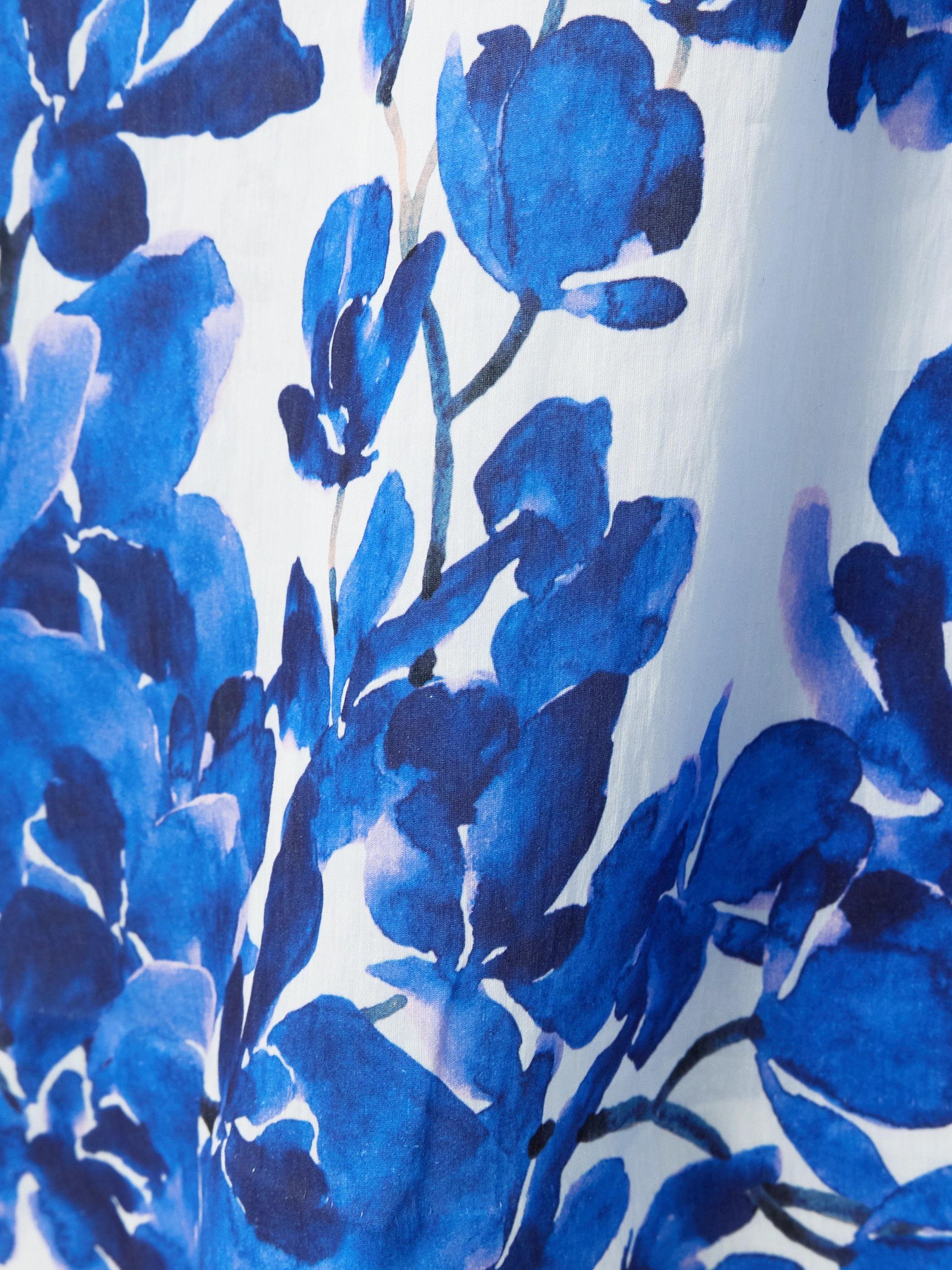 Rebecca Vallance Orchid Blues belted floral-print voile halterneck midi dress thumbnail