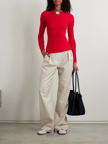 &DAUGHTER Ribbed wool sweater