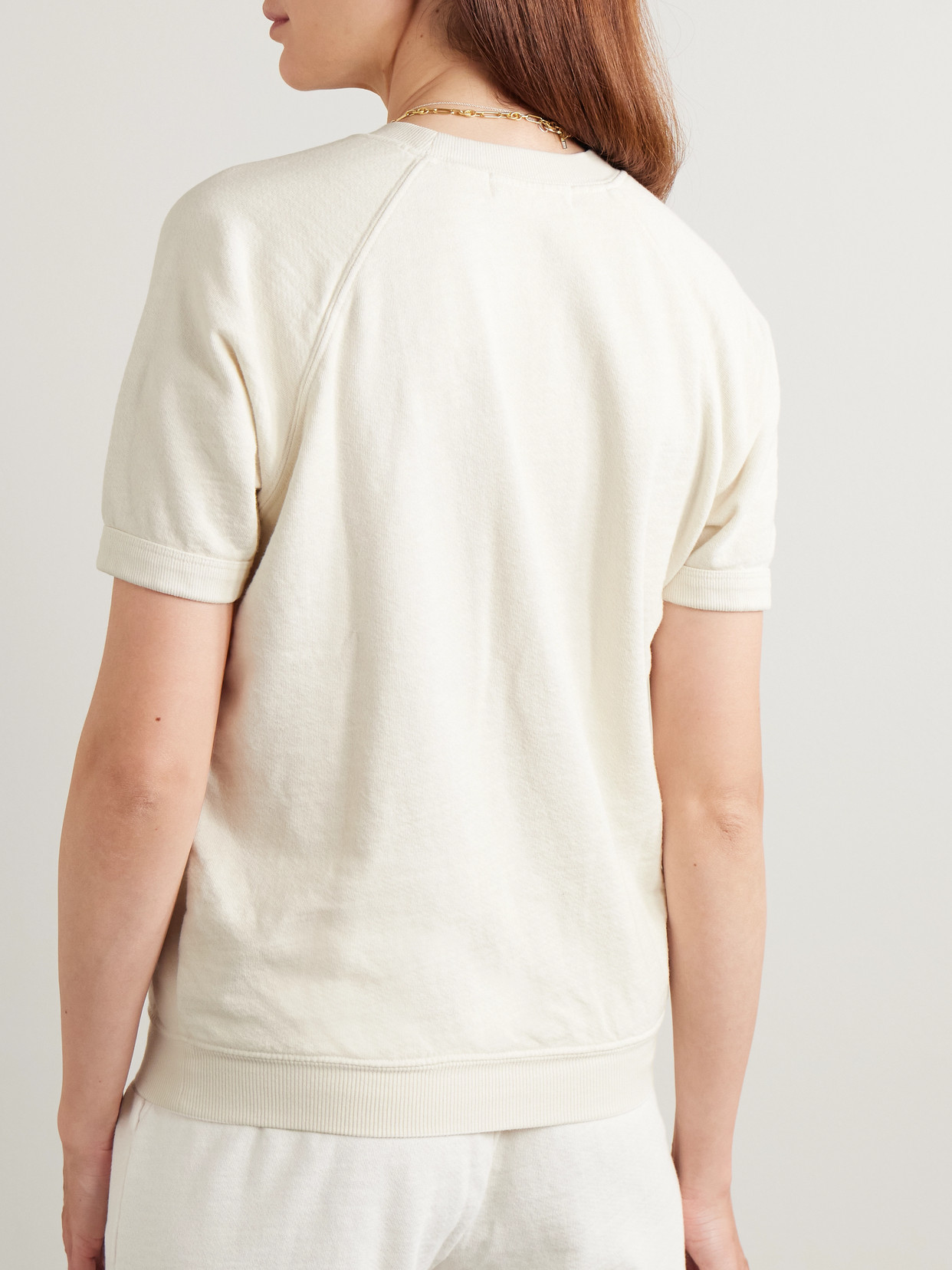 Éterne Sonny Embroidered Cotton-jersey Sweatshirt