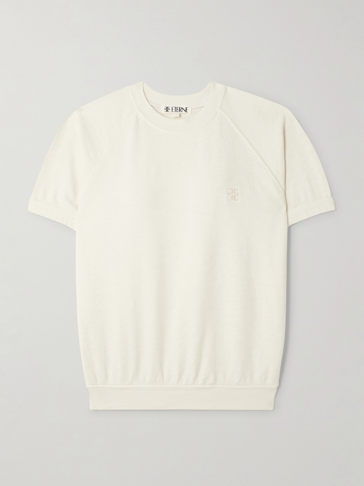 Éterne Sonny Embroidered Cotton-jersey Sweatshirt