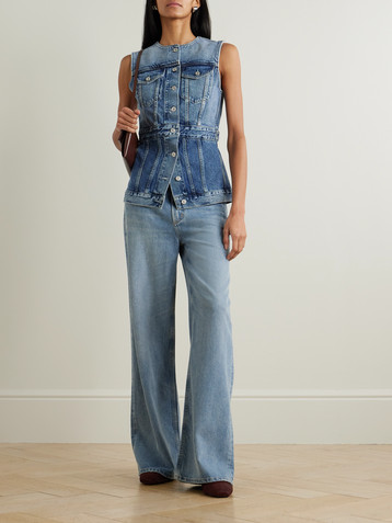 Citizens Of Humanity Idalene paneled organic denim vest