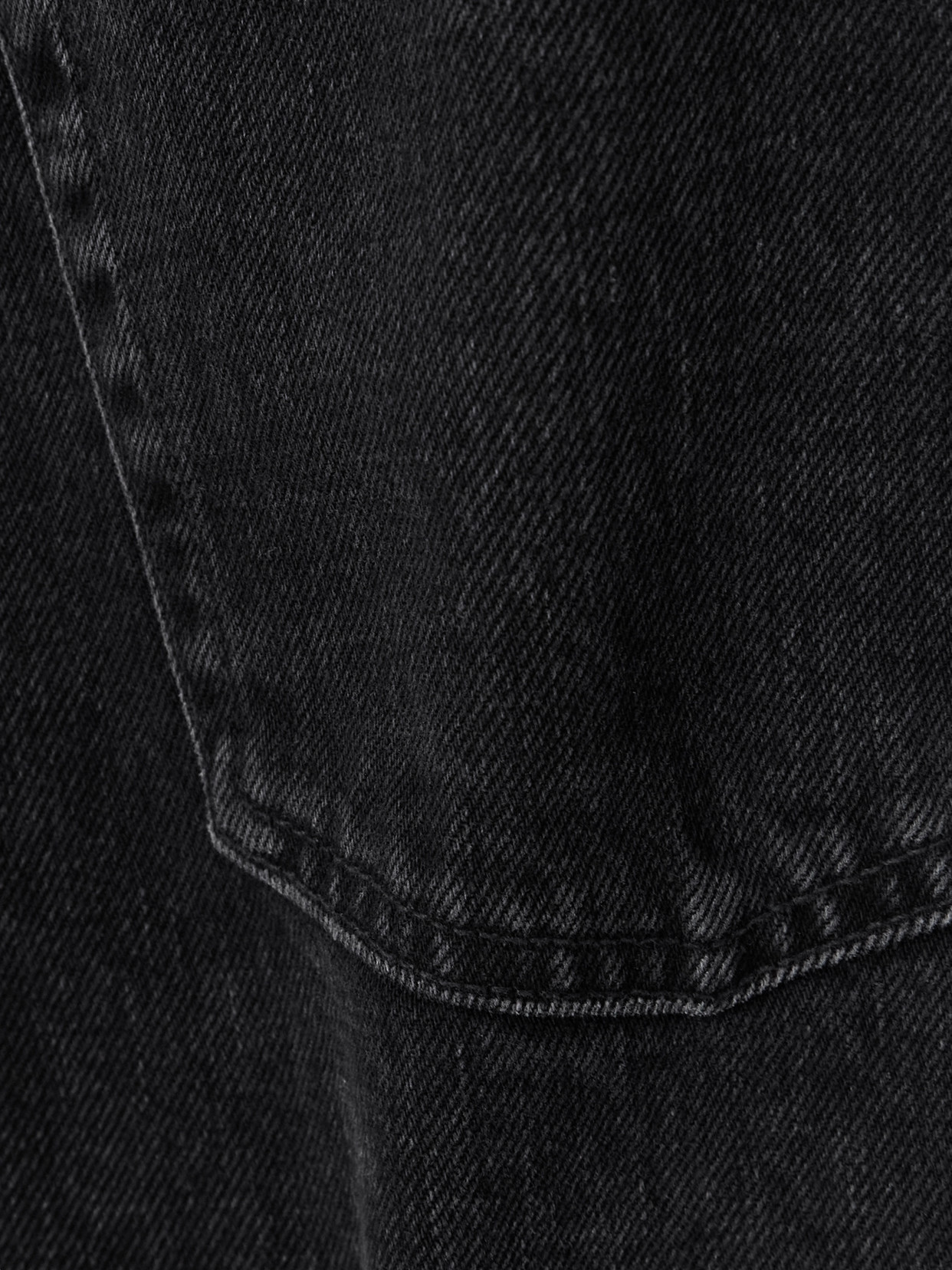 Citizen Of Humanity Brynn Drawstring Organic Cotton Denim Shorts In Black