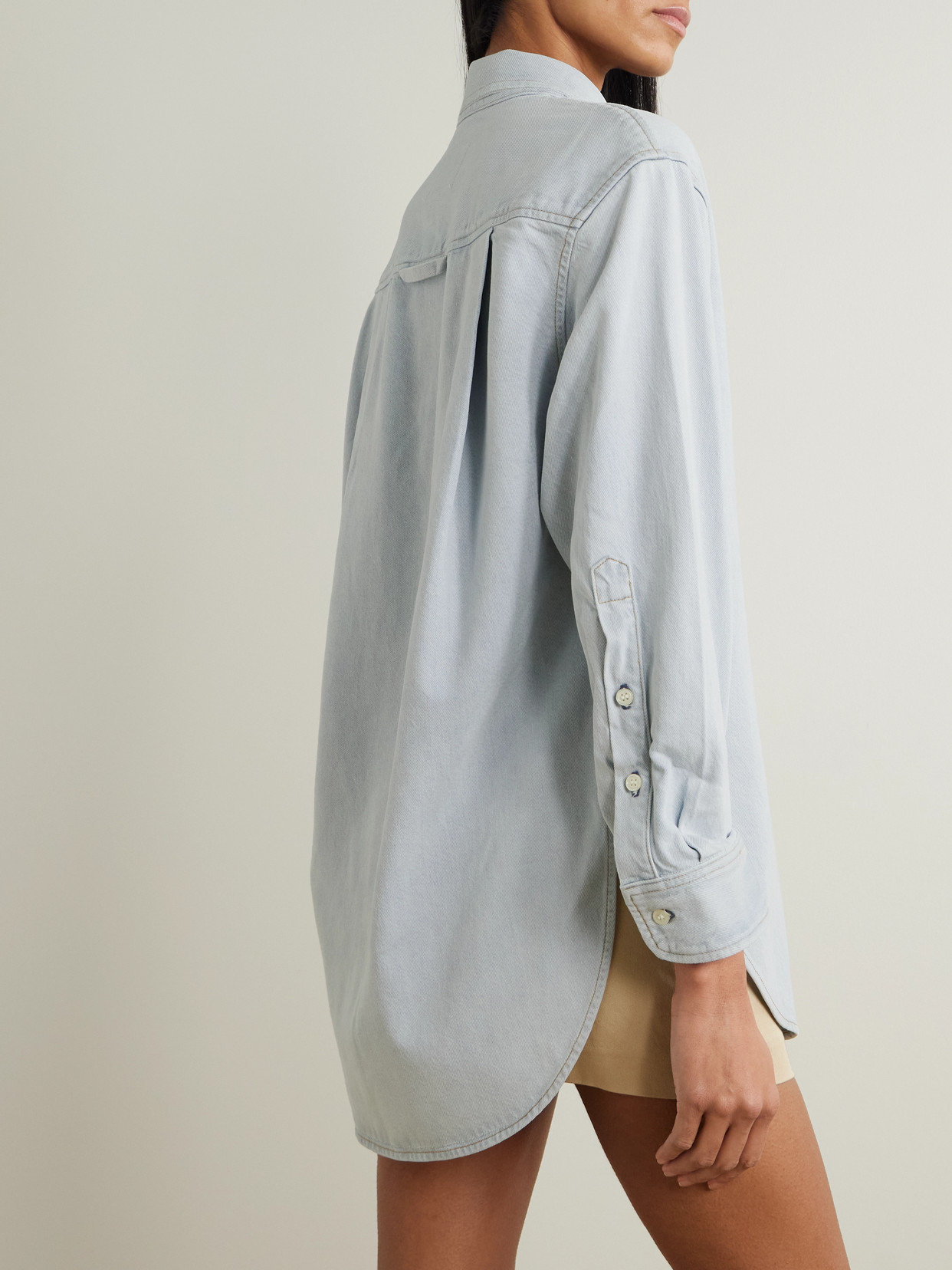 Citizens Of Humanity Kayla Denim Shirt In Blue