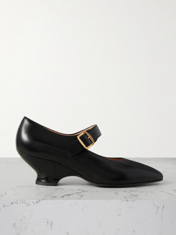 BALLY Glendy leather Mary Jane pumps