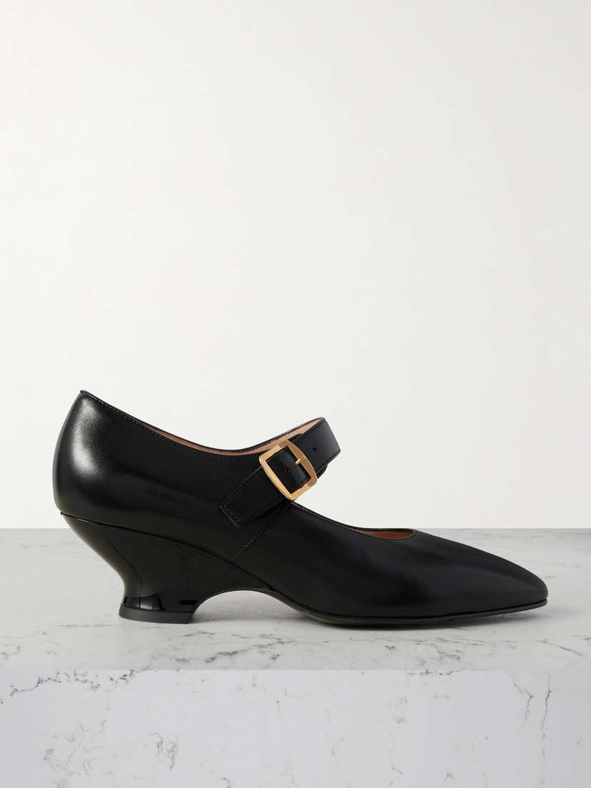 BALLY Glendy Leather Mary Jane Pumps