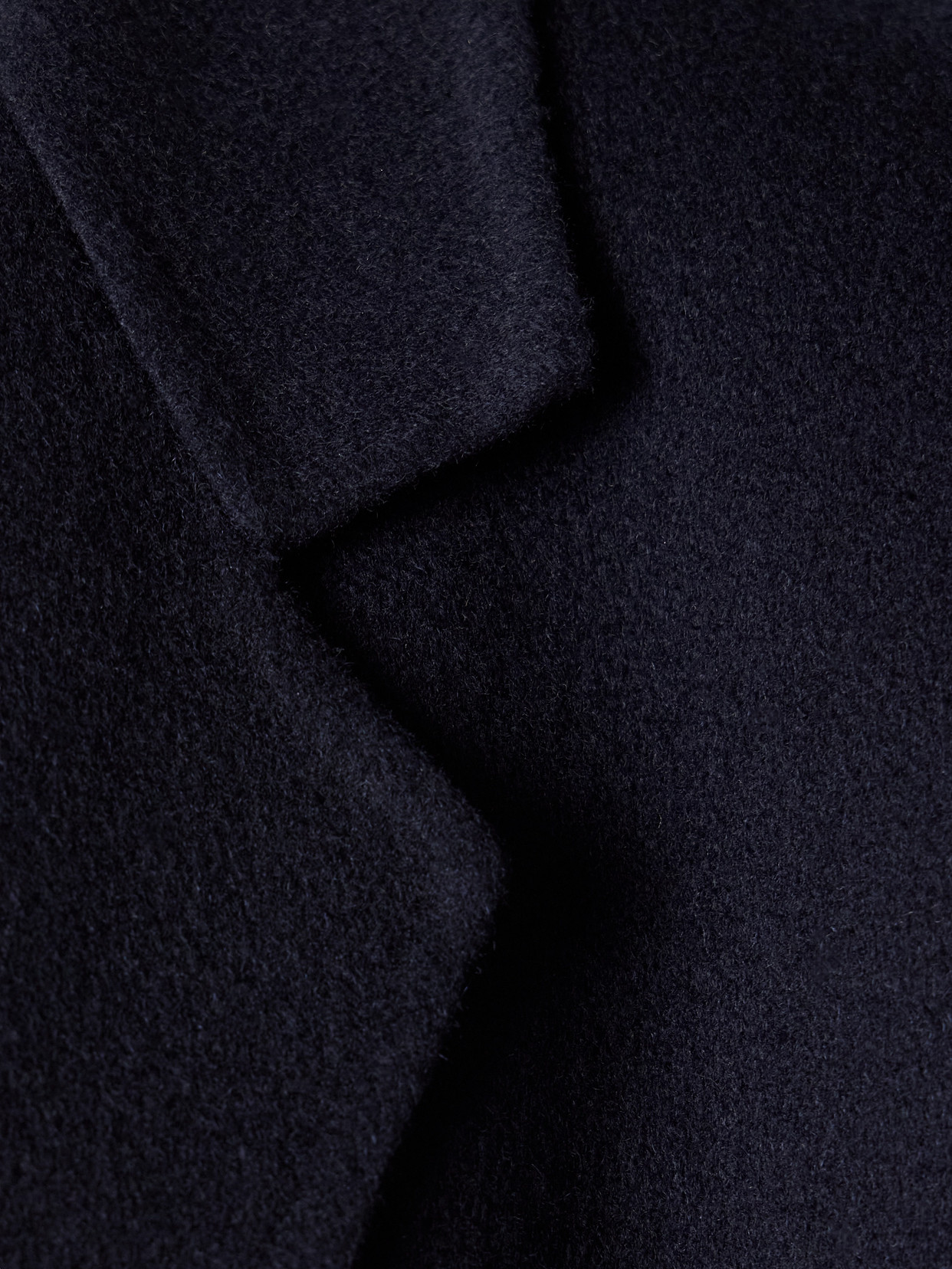 The Row Fedra Coat In Blue