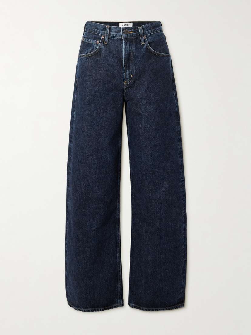 AGOLDE Low Curve High-rise Wide-leg Jeans