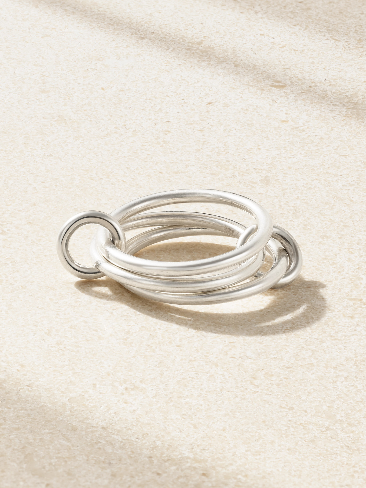 Spinelli Kilcollin - Solarium Set Of Three Sterling Silver Rings - 5