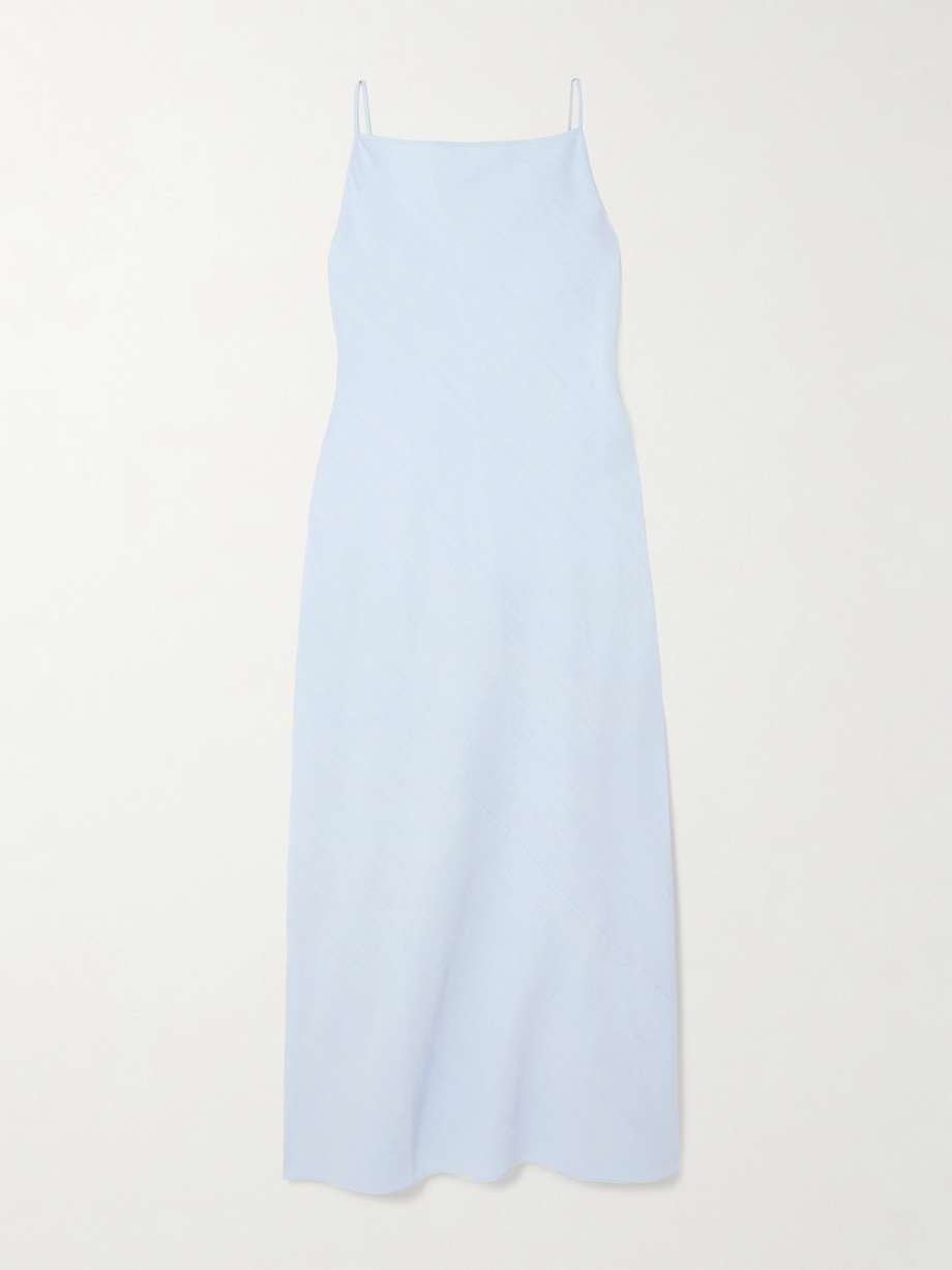 hemp-blend maxi dress