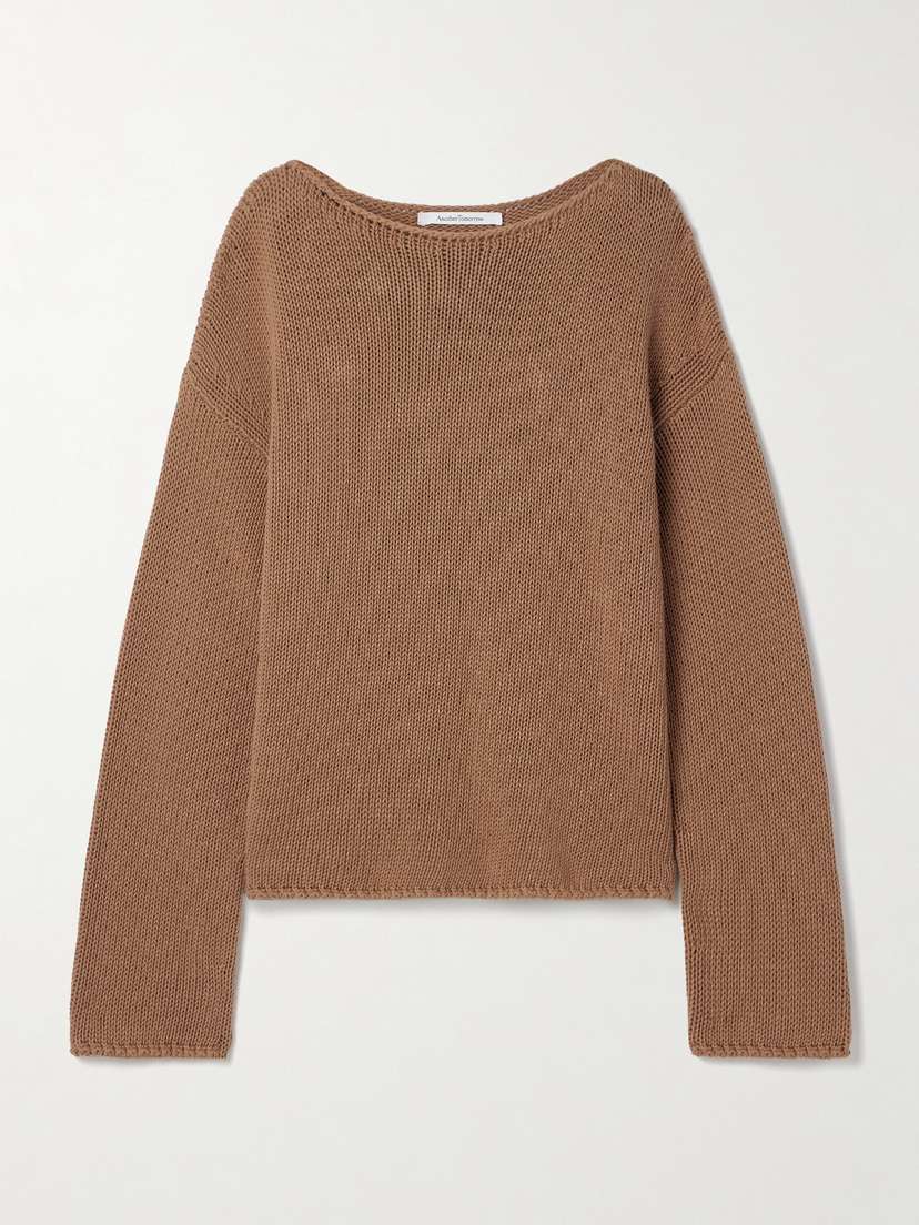 Another Tomorrow Organic Cotton Sweater