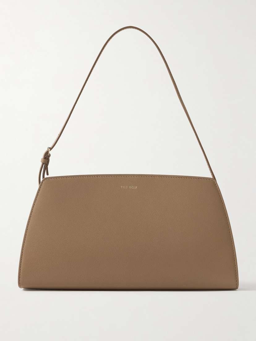 The Row Dalia Leather Shoulder Bag