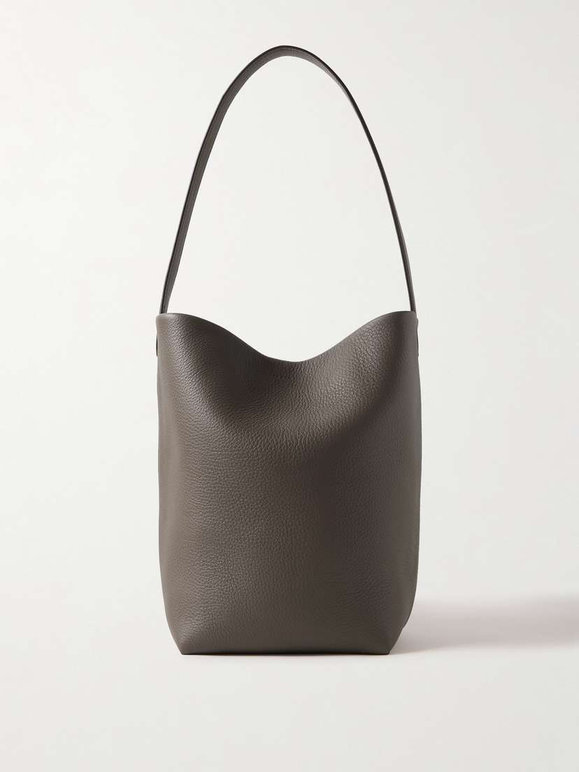 The Row N/s Park Medium Textured-leather Tote