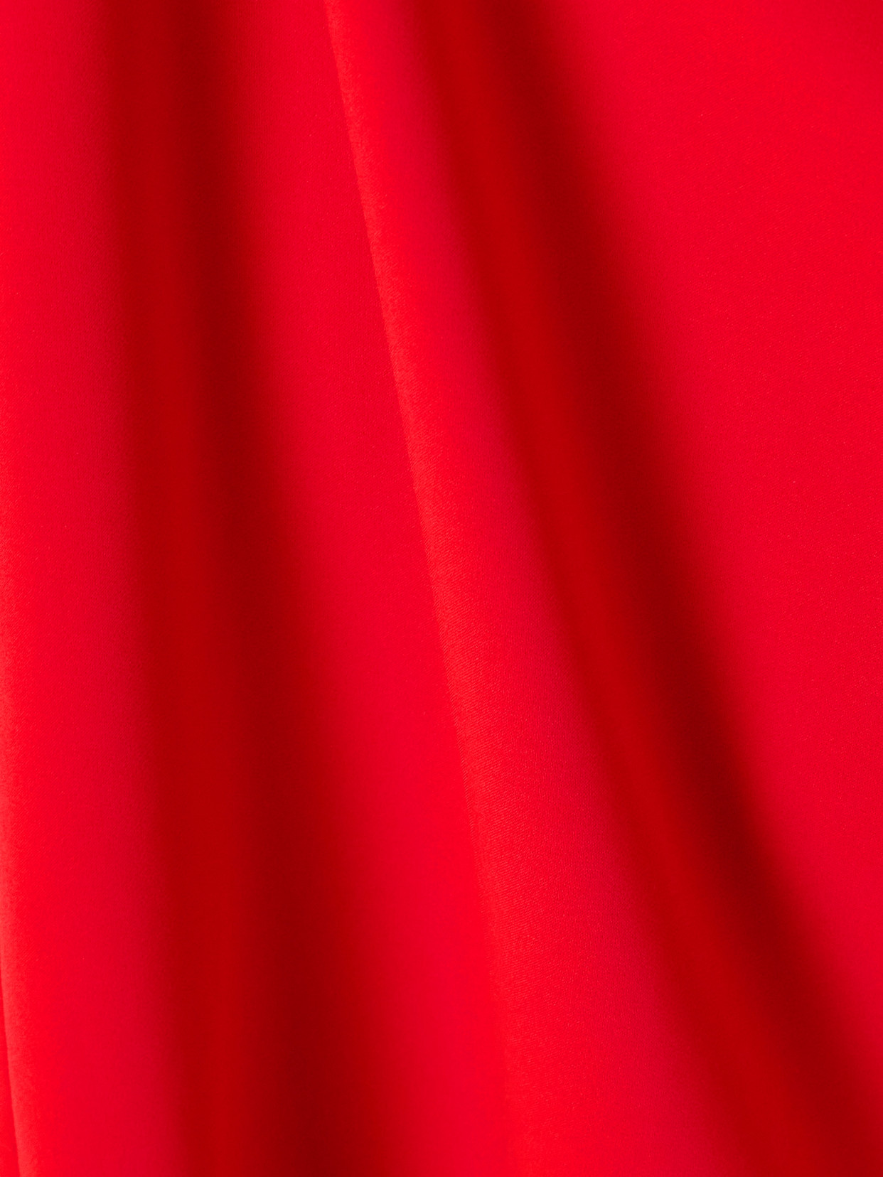Carolina Herrera Long Sleeve Cutout Waist Column Gown In Red