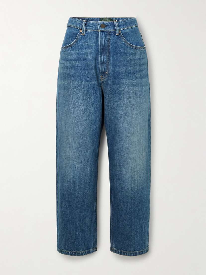 Polo Ralph Lauren Bow High-rise Tapered Jeans