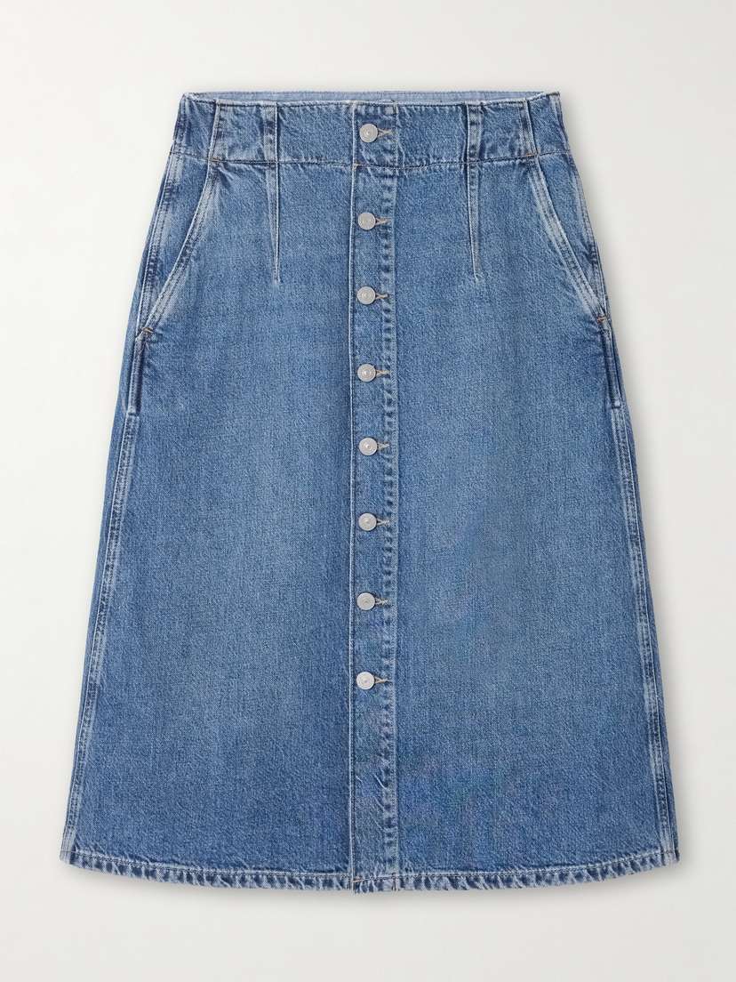 Polo Ralph Lauren Denim Midi Skirt