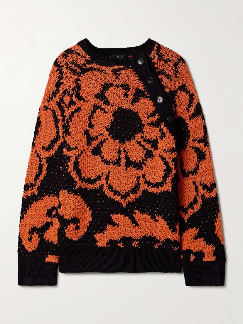 Etro Cotton-jacquard Sweater