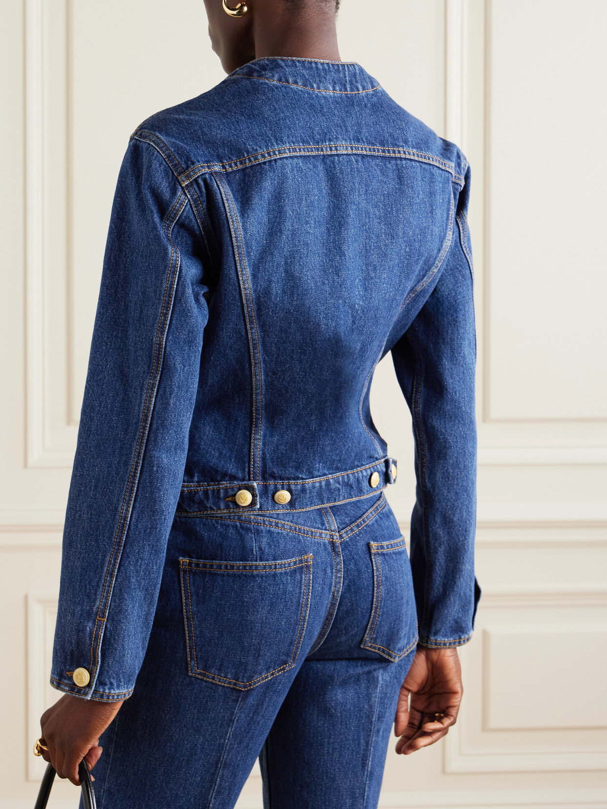 Bally Denim Jacket In Blue