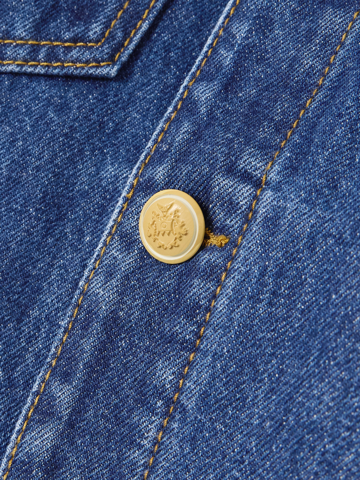 Bally Denim Jacket In Blue