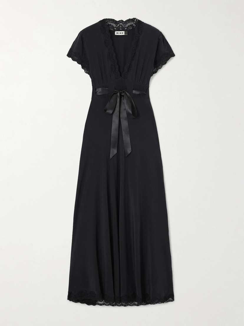 Rixo Marlice Silk-chiffon Gown