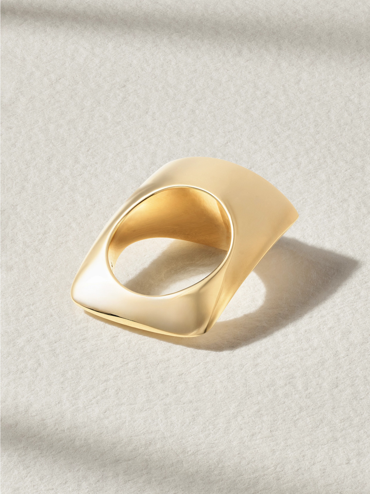 Shop Marie Lichtenberg Evil Eye 18-karat Gold Diamond Ring