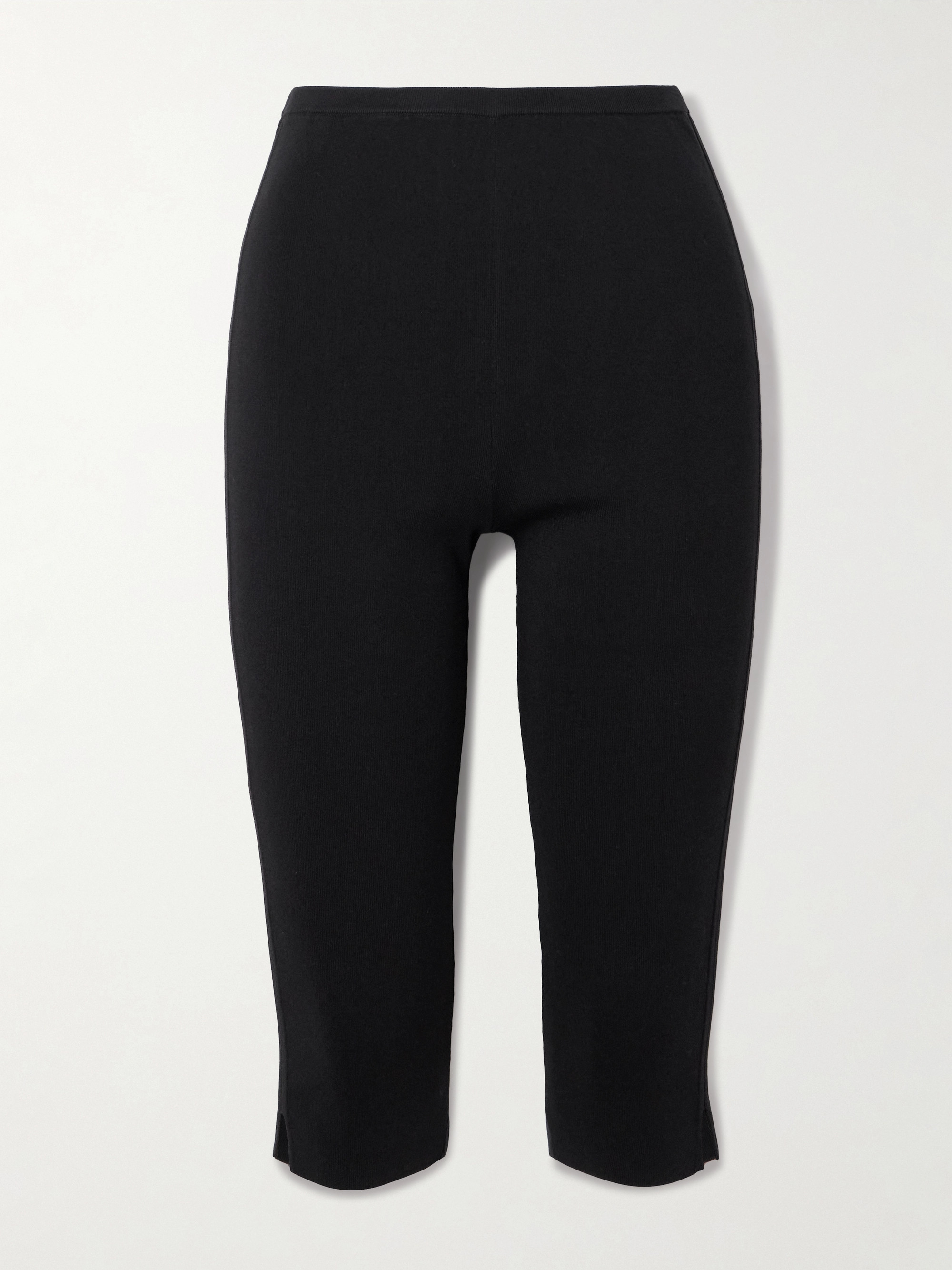 TOTEME Cropped crepe slim-leg pants thumbnail