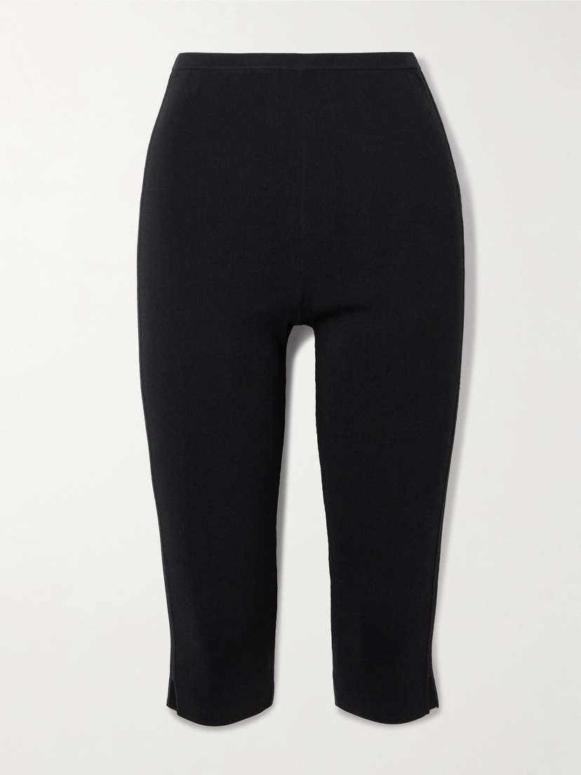 Toteme — Cropped crepe slim-leg pants